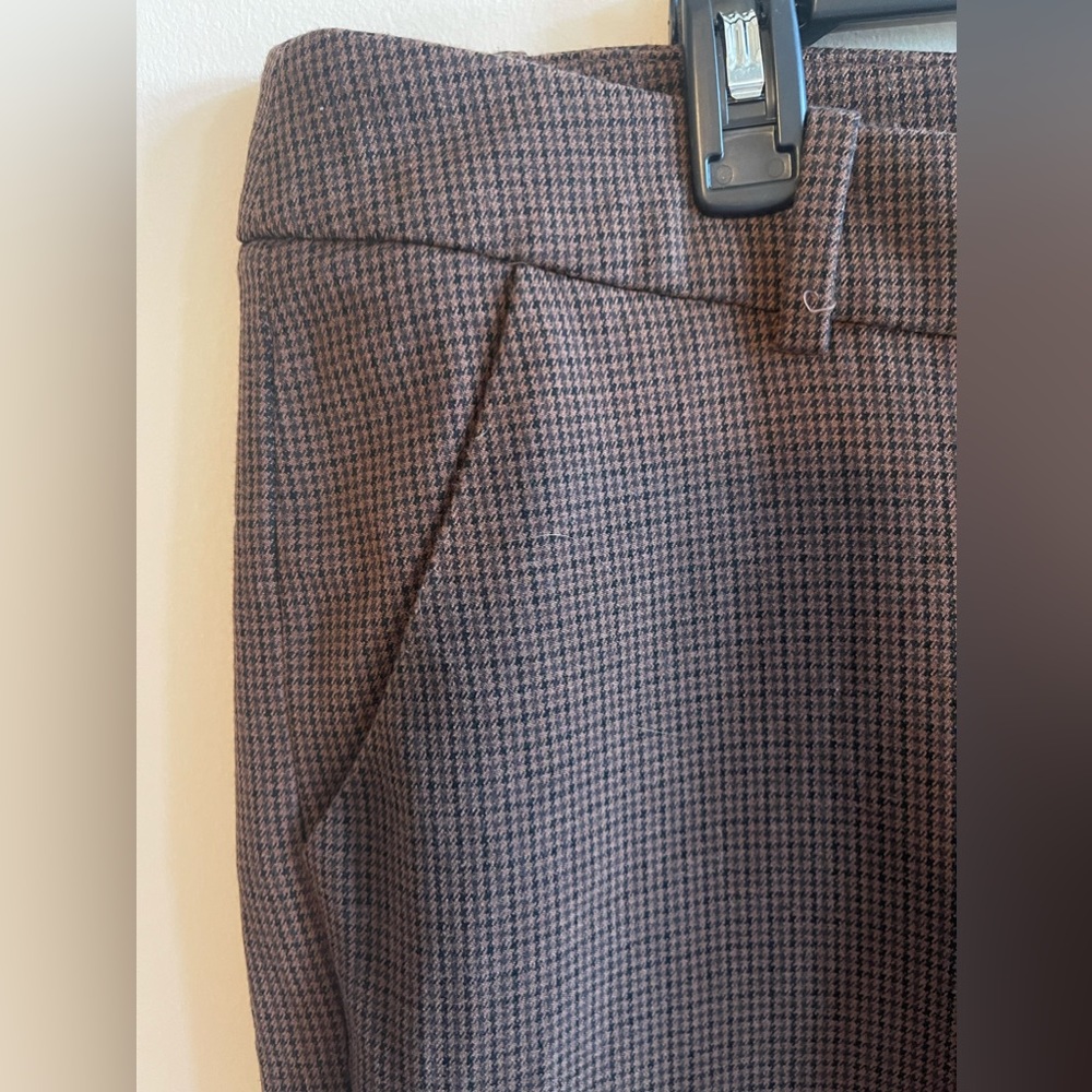 WOMENS ANKLE HOUNDSTOOTH WORK PANTS 🤍✨💫
